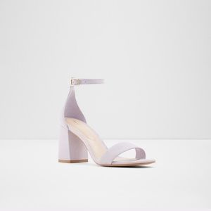 Size 10 Aldo light purple block heels